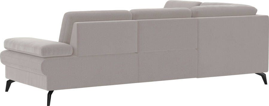 Sit&more Hoekbank Morris L-vorm incl. zitdiepteverstelling optioneel met slaapfunctie en bedbox en verstelling armleuning - Foto 5