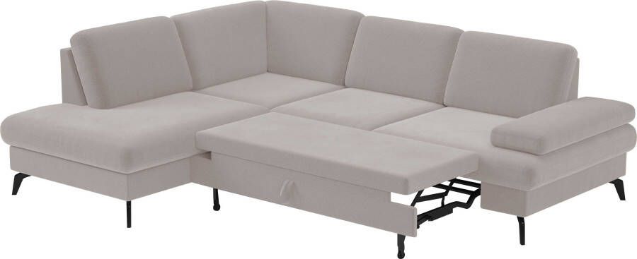 Sit&more Hoekbank Morris L-vorm incl. zitdiepteverstelling optioneel met slaapfunctie en bedbox en verstelling armleuning - Foto 4