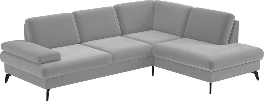 Sit&more Hoekbank Morris L-Form inkl. Sitztiefenverstellung optioneel met slaapfunctie en bedbox en verstelling armleuning - Foto 7