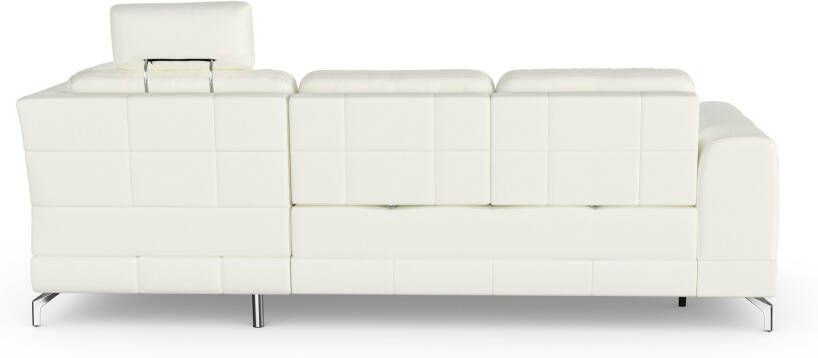Sit&more Hoekbank Bendigo L-vorm inclusief zitdiepteverstelling bodemvrijheid 12 cm in 2 pootkleuren - Foto 12