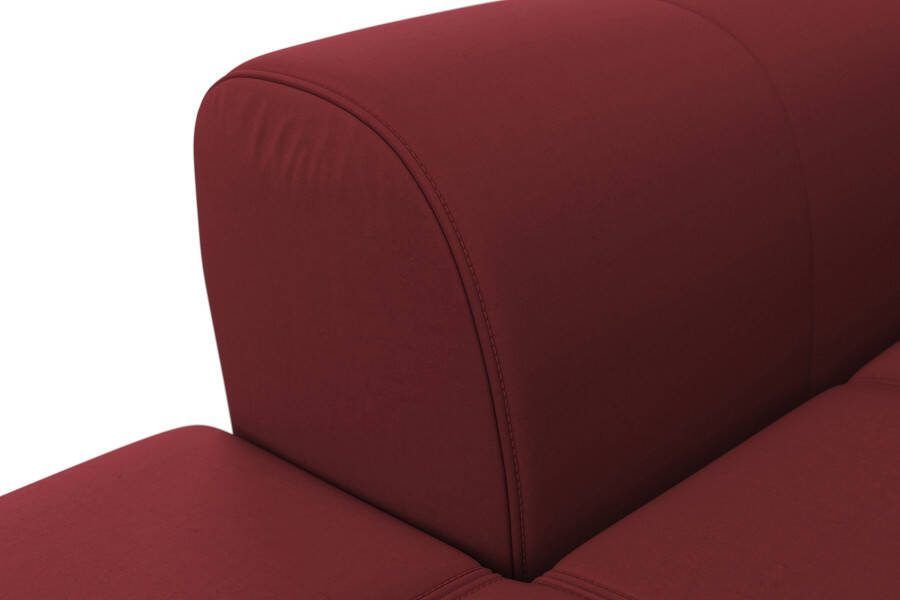 Sit&more Hoekbank Bendigo L-vorm inclusief zitdiepteverstelling bodemvrijheid 12 cm in 2 pootkleuren - Foto 5