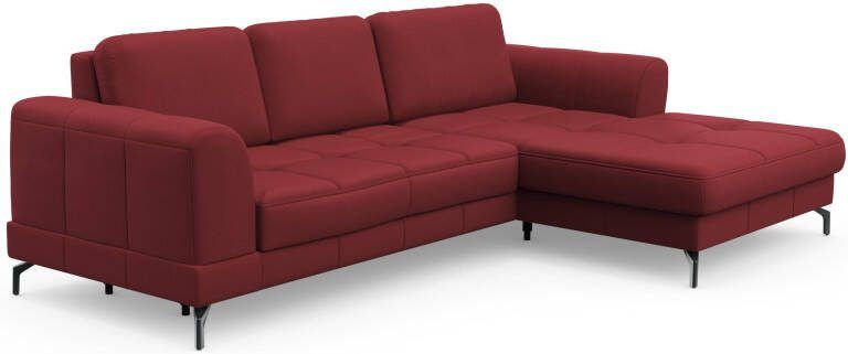 Sit&more Hoekbank Bendigo L-vorm inclusief zitdiepteverstelling bodemvrijheid 12 cm in 2 pootkleuren - Foto 15