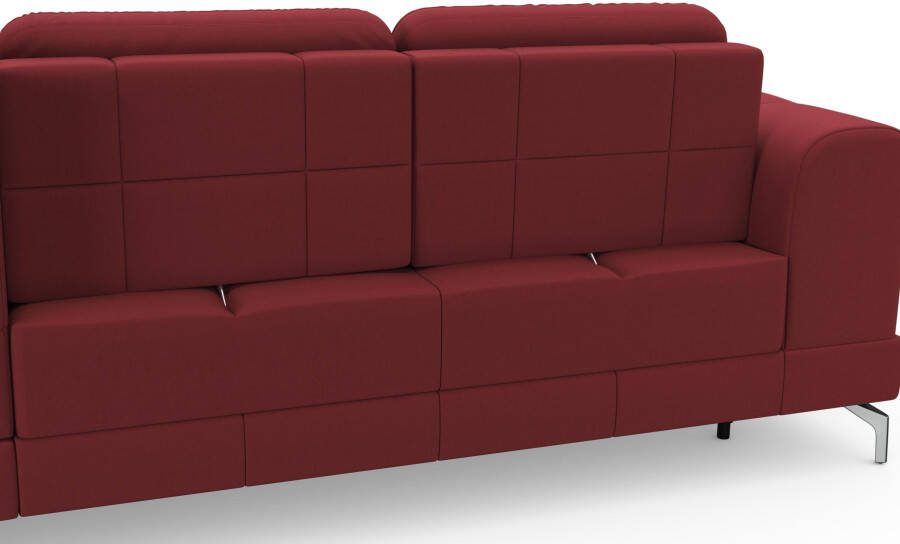 Sit&more Hoekbank Bendigo L-vorm inclusief zitdiepteverstelling bodemvrijheid 12 cm in 2 pootkleuren - Foto 9