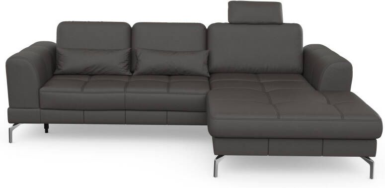 Sit&more Hoekbank Bendigo L-vorm inclusief zitdiepteverstelling bodemvrijheid 15 cm 2 pootkleuren - Foto 13