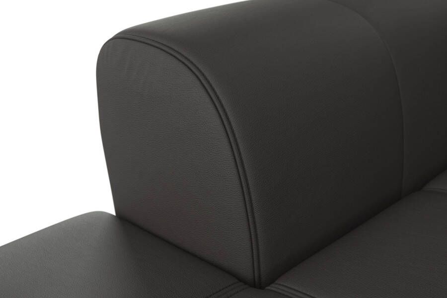 Sit&more Hoekbank Bendigo L-vorm inclusief zitdiepteverstelling bodemvrijheid 15 cm 2 pootkleuren - Foto 4