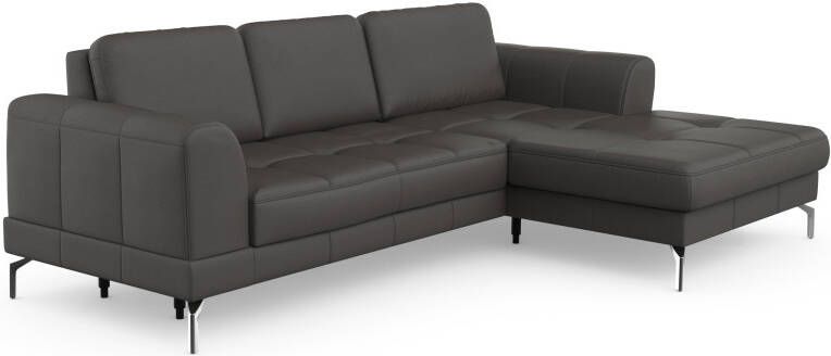 Sit&more Hoekbank Bendigo L-vorm inclusief zitdiepteverstelling bodemvrijheid 15 cm 2 pootkleuren - Foto 16