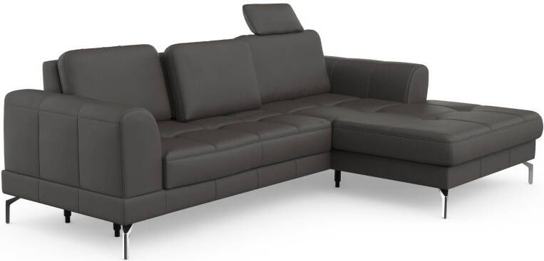 Sit&more Hoekbank Bendigo L-vorm inclusief zitdiepteverstelling bodemvrijheid 15 cm 2 pootkleuren - Foto 14