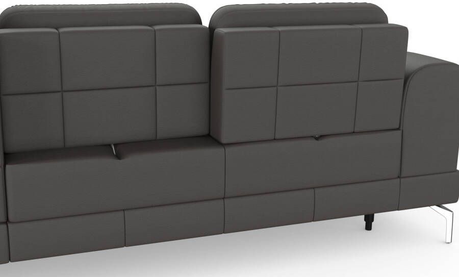 Sit&more Hoekbank Bendigo L-vorm inclusief zitdiepteverstelling bodemvrijheid 15 cm 2 pootkleuren - Foto 10