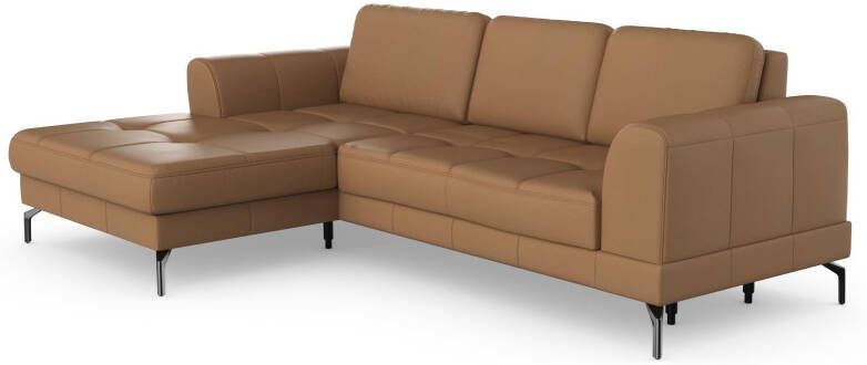 Sit&more Hoekbank Bendigo L-vorm inclusief zitdiepteverstelling bodemvrijheid 15 cm 2 pootkleuren - Foto 14
