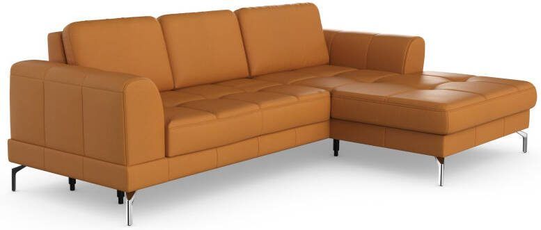 Sit&more Hoekbank Bendigo L-vorm inclusief zitdiepteverstelling bodemvrijheid 15 cm 2 pootkleuren - Foto 15