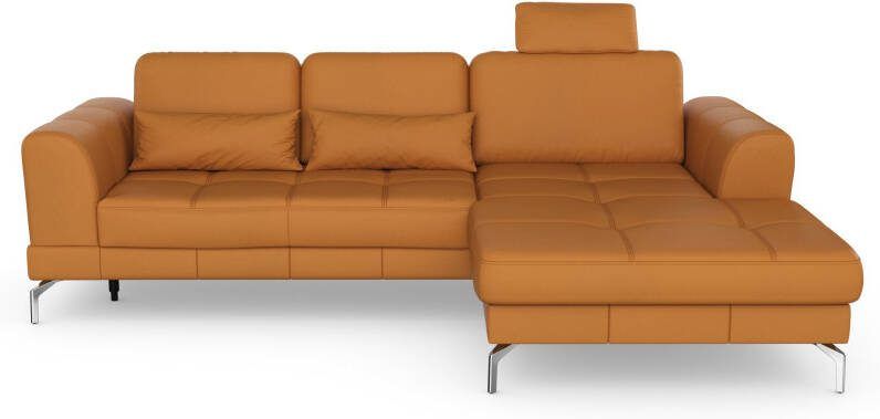 Sit&more Hoekbank Bendigo L-vorm inclusief zitdiepteverstelling bodemvrijheid 15 cm 2 pootkleuren - Foto 12