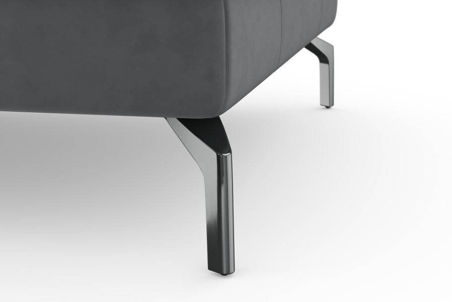 Sit&more Hoekbank Bendigo L-vorm inclusief zitdiepteverstelling bodemvrijheid 15 cm in 2 pootkleuren - Foto 9