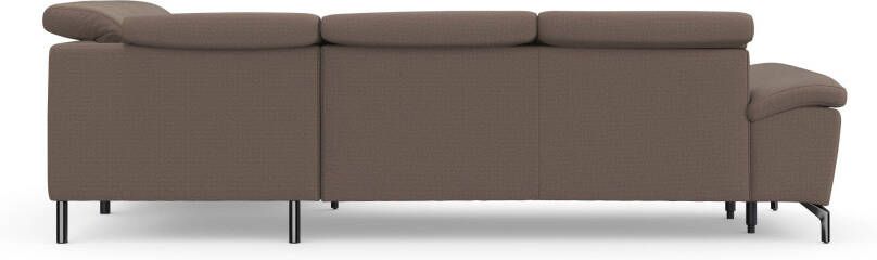 Sit&more Hoekbank Cool L-vorm naar keuze met verstelbare hoofdsteun en uittrekzitting motorisch - Foto 12