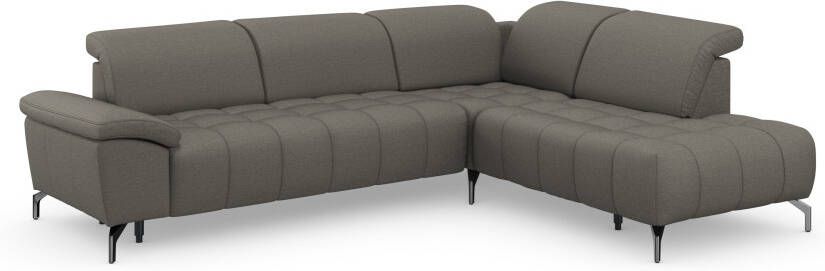 Sit&more Hoekbank Cool L-vorm naar keuze met verstelbare hoofdsteun en uittrekzitting motorisch - Foto 11