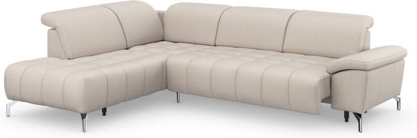 Sit&more Hoekbank Cool L-vorm naar keuze met verstelbare hoofdsteun en uittrekzitting motorisch - Foto 12