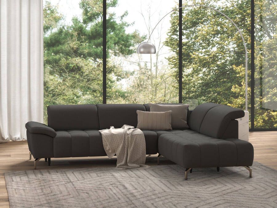 Sit&more Hoekbank Cool L-vorm naar keuze met verstelbare hoofdsteun en uittrekzitting motorisch - Foto 4