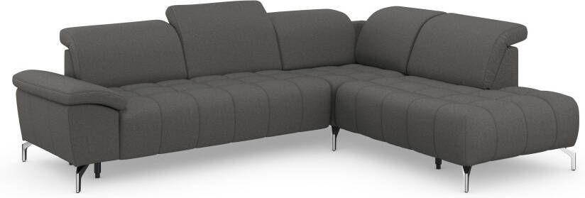 Sit&more Hoekbank Cool L-vorm naar keuze met verstelbare hoofdsteun en uittrekzitting motorisch - Foto 12