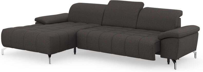 Sit&more Hoekbank Cool L-vorm naar keuze met verstelbare hoofdsteun en uittrekzitting motorisch - Foto 12