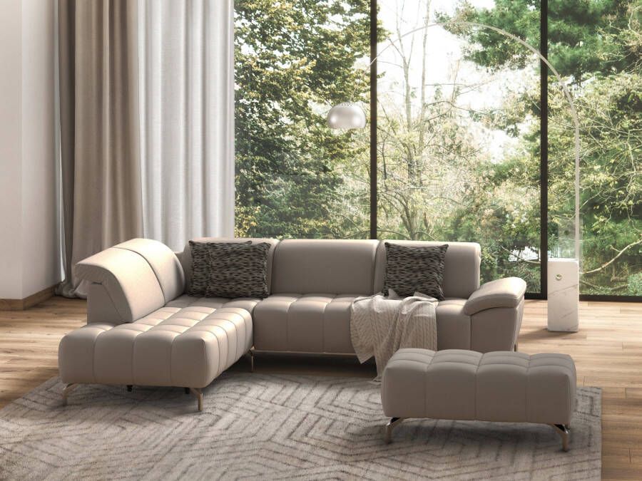 Sit&more Hoekbank Cool L-vorm naar keuze met verstelbare hoofdsteun en uittrekzitting motorisch - Foto 3