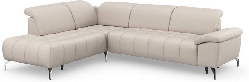 Sit&more Hoekbank Cool L-vorm naar keuze met verstelbare hoofdsteun en uittrekzitting motorisch - Foto 12