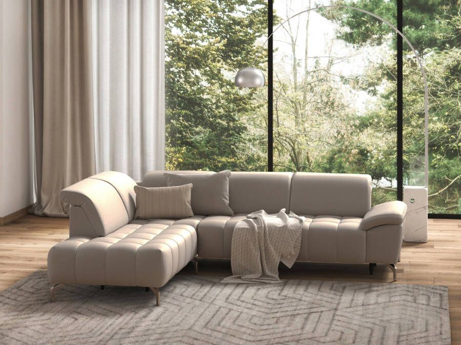 Sit&more Hoekbank Cool L-vorm naar keuze met verstelbare hoofdsteun en uittrekzitting motorisch - Foto 4