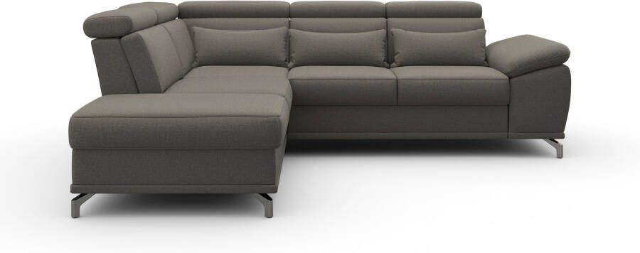 Sit&more Hoekbank Cabrio L-vorm met zitdiepteverstelling arm- en hoofdsteunverstelling - Foto 7