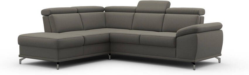 Sit&more Hoekbank Cabrio L-vorm met zitdiepteverstelling arm- en hoofdsteunverstelling - Foto 10