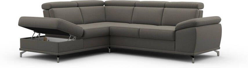 Sit&more Hoekbank Cabrio L-vorm met zitdiepteverstelling arm- en hoofdsteunverstelling - Foto 12