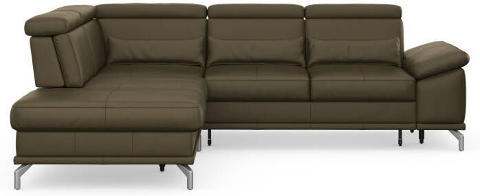 Sit&more Hoekbank Cabrio L-vorm met zitdiepteverstelling arm- en hoofdsteunverstelling - Foto 9