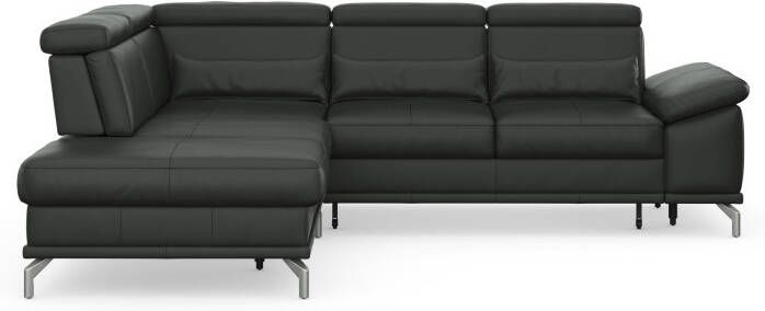 Sit&more Hoekbank Cabrio L-vorm met zitdiepteverstelling arm- en hoofdsteunverstelling - Foto 10