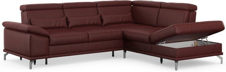 Sit&more Hoekbank Cabrio L-vorm met zitdiepteverstelling arm- en hoofdsteunverstelling - Foto 12