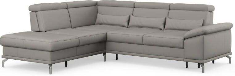 Sit&more Hoekbank Cabrio L-vorm met zitdiepteverstelling arm- en hoofdsteunverstelling - Foto 12