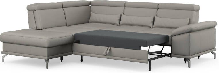 Sit&more Hoekbank Cabrio L-vorm met zitdiepteverstelling arm- en hoofdsteunverstelling - Foto 10