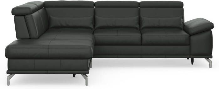 Sit&more Hoekbank Cabrio L-vorm met zitdiepteverstelling arm- en hoofdsteunverstelling - Foto 9