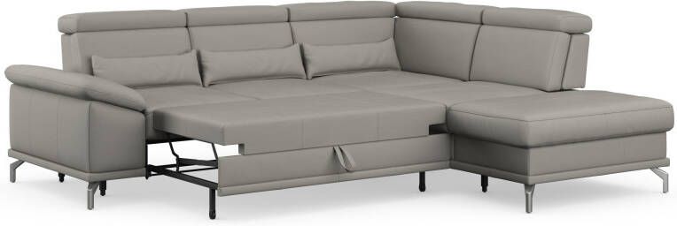 Sit&more Hoekbank Cabrio L-vorm met zitdiepteverstelling arm- en hoofdsteunverstelling - Foto 10