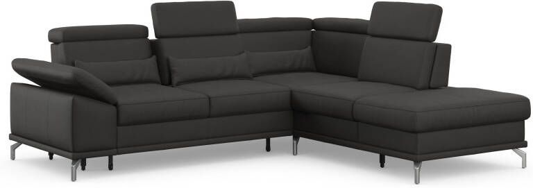 Sit&more Hoekbank Cabrio L-vorm met zitdiepteverstelling arm- en hoofdsteunverstelling - Foto 9