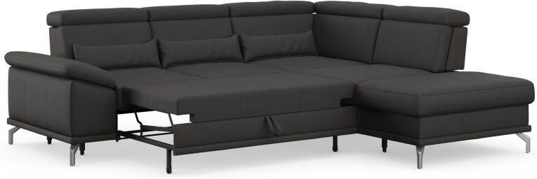 Sit&more Hoekbank Cabrio L-vorm met zitdiepteverstelling arm- en hoofdsteunverstelling - Foto 11