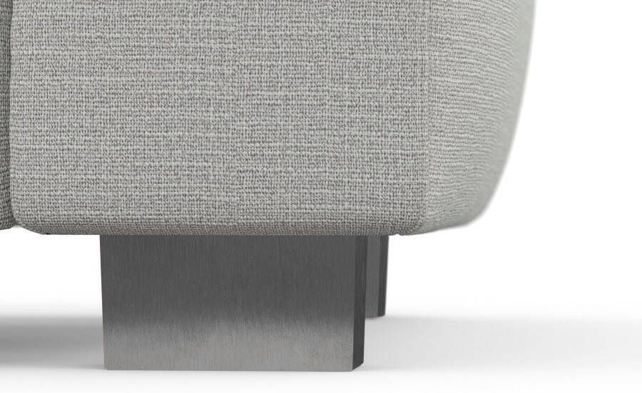 Sit&more Hoekbank Dundee L-vorm met binnenvering en edelstalen poten naar keuze met verstelbare hoofdsteun - Foto 6