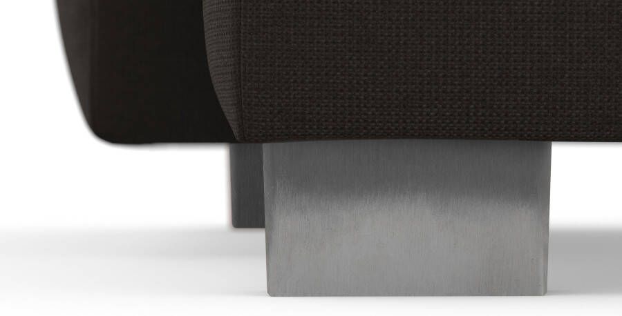 Sit&more Hoekbank Dundee L-vorm met binnenvering en edelstalen poten naar keuze met verstelbare hoofdsteun - Foto 8