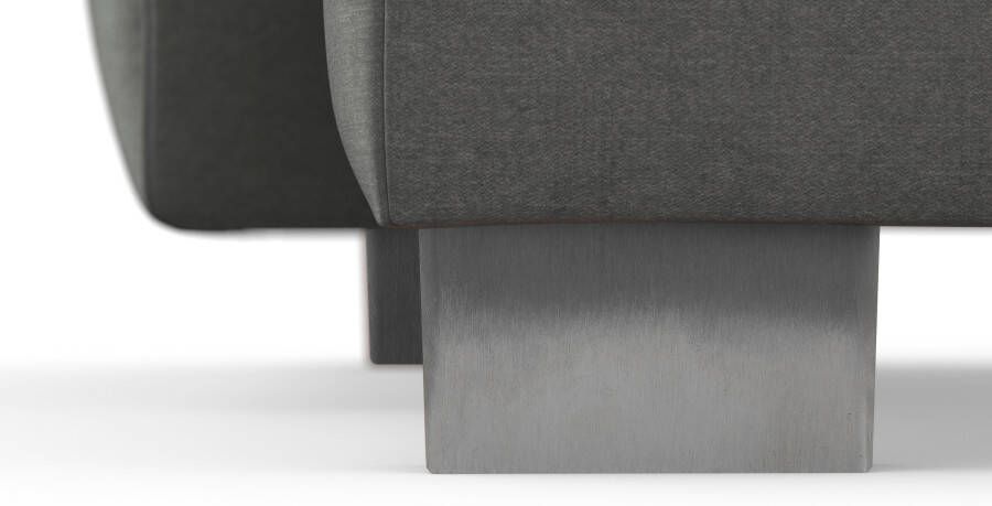 Sit&more Hoekbank Dundee L-vorm met binnenvering en edelstalen poten naar keuze met verstelbare hoofdsteun - Foto 8