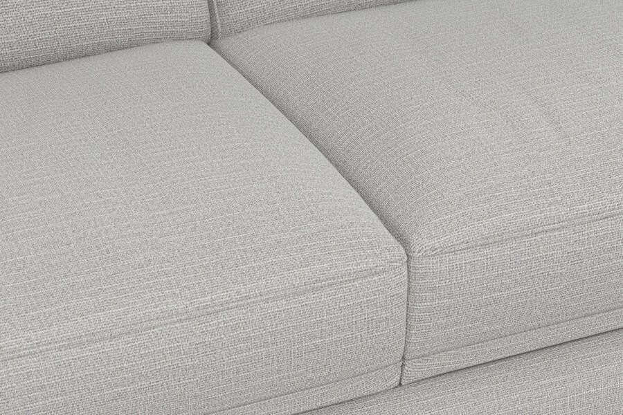 Sit&more Hoekbank Dundee L-vorm met binnenvering en massief houten poten naar keuze met verstelbare hoofdsteun - Foto 4