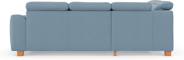 Sit&more Hoekbank Dundee L-vorm met binnenvering en massief houten poten naar keuze met verstelbare hoofdsteun - Foto 10