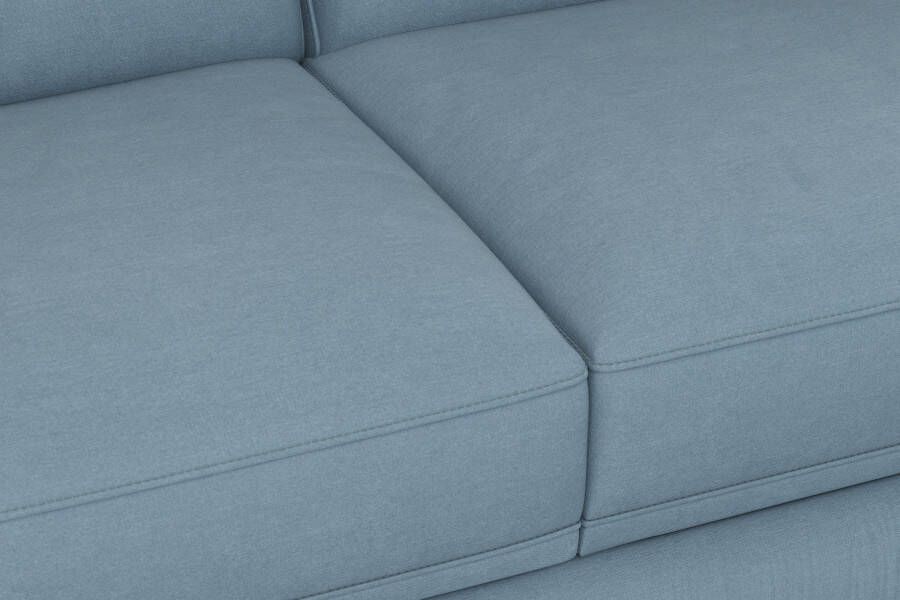 Sit&more Hoekbank Dundee L-vorm met binnenvering en massief houten poten naar keuze met verstelbare hoofdsteun - Foto 3