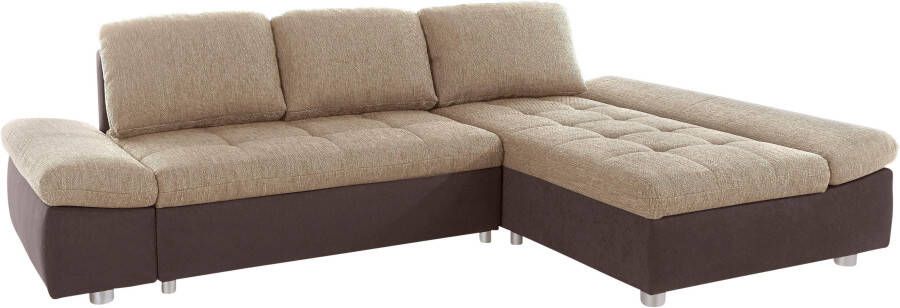 Sit&more Hoekbank Fabona naar keuze met slaapfunctie bedkist beweegbare armleuning - Foto 4