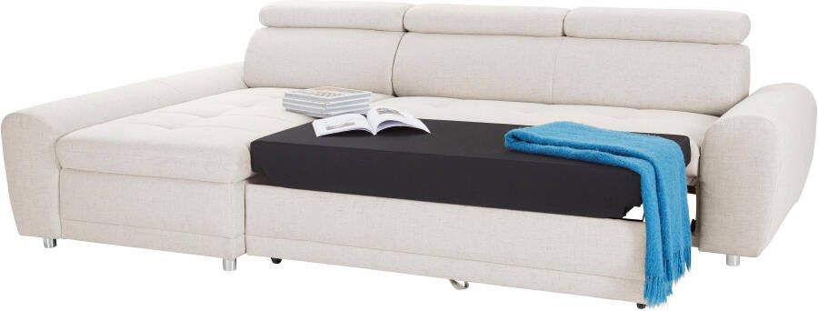 Sit&more Hoekbank Riva L-vorm inclusief verstelbare hoofdsteun naar keuze met slaapfunctie - Foto 5