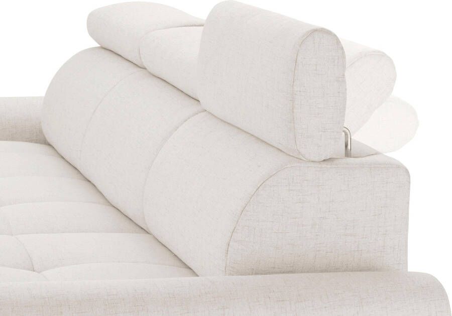 Sit&more Hoekbank Riva L-vorm inclusief verstelbare hoofdsteun naar keuze met slaapfunctie - Foto 2