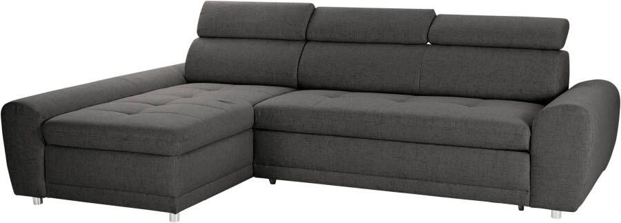 Sit&more Hoekbank Riva L-vorm inclusief verstelbare hoofdsteun naar keuze met slaapfunctie - Foto 8