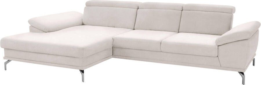 Sit&more Hoekbank Scorpio L-vorm inclusief zitdiepteverstelling naar keuze met verstelbaar hoofdeind - Foto 6