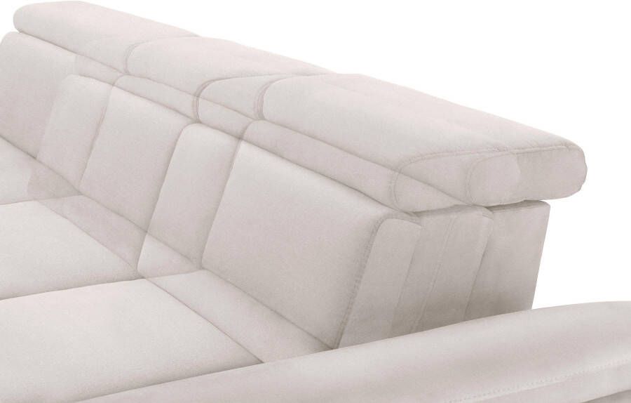 Sit&more Hoekbank Scorpio L-vorm inclusief zitdiepteverstelling naar keuze met verstelbaar hoofdeind - Foto 4