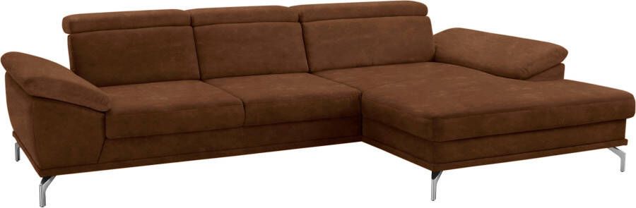 Sit&more Hoekbank Scorpio L-vorm inclusief zitdiepteverstelling naar keuze met verstelbaar hoofdeind - Foto 5